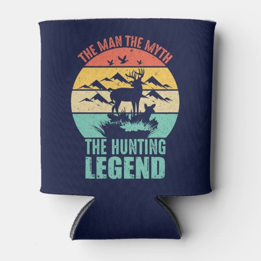 Het Man - de mythe - de jachtleger Blikjeskoeler (Voorkant)