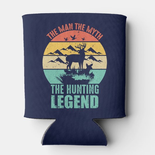 Het Man - de mythe - de jachtleger Blikjeskoeler (Achterkant)