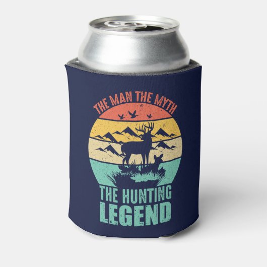 Het Man - de mythe - de jachtleger Blikjeskoeler (Blikje Achterkant)