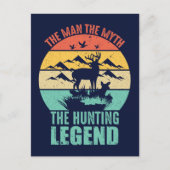 Het Man - de mythe - de jachtleger Briefkaart (Voorkant)