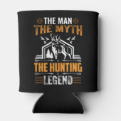 Het Man, de mythe, de jachtleger, de deer Cabin Blikjeskoeler (Achterkant)