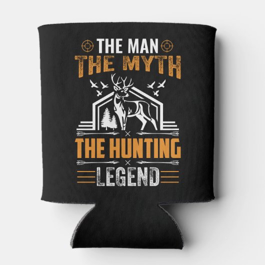 Het Man, de mythe, de jachtleger, de deer Cabin Blikjeskoeler (Achterkant)