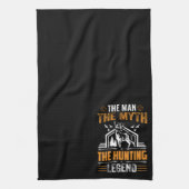 Het Man, de mythe, de jachtleger, de deer Cabin Theedoek (Verticaal)