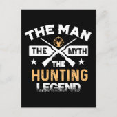 Het Man de mythe de jachtleger - Deer Briefkaart (Voorkant)