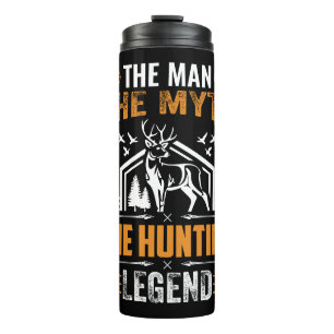 Het Man, de mythe, de jachtleger - Deer Cabin Thermosbeker