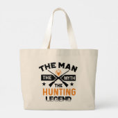 Het Man de mythe de jachtleger - Deer Grote Tote Bag (Achterkant)