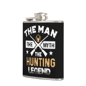 Het Man de mythe de jachtleger - Deer Heupfles (Links)