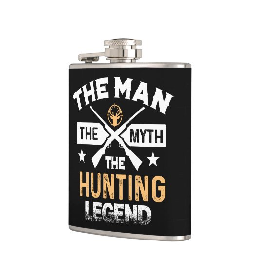 Het Man de mythe de jachtleger - Deer Heupfles (Links)