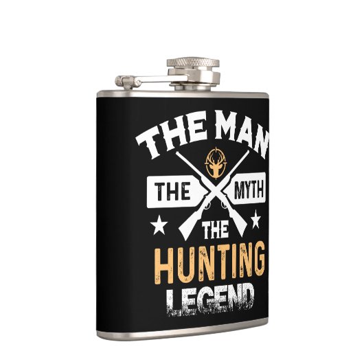 Het Man de mythe de jachtleger - Deer Heupfles (Rechts)