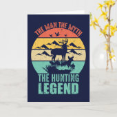 Het Man - de mythe - de jachtleger Kaart (Gele Bloem)