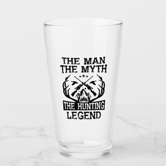 Het Man de mythe de jachtleger - kamp Glas (Voorkant)