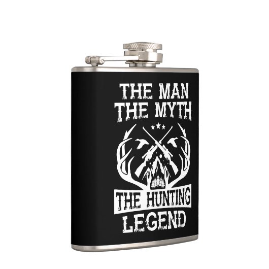 Het Man de mythe de jachtleger - kamp Heupfles (Rechts)