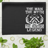 Het Man de mythe de jachtleger - kamp Theedoek (Gevouwen)