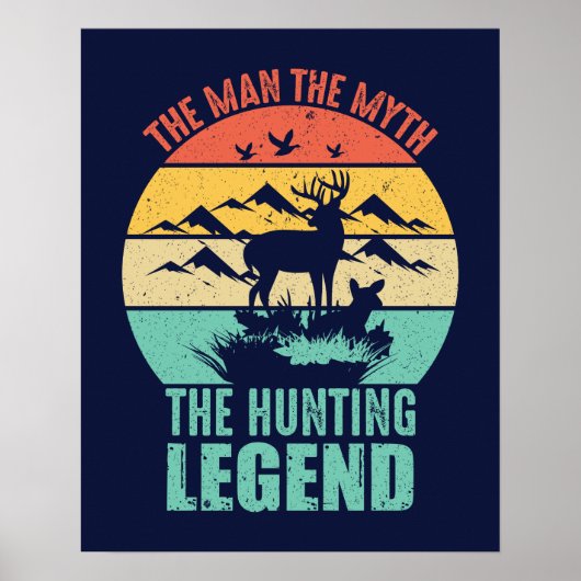 Het Man - de mythe - de jachtleger Poster (Voorkant)