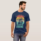 Het Man - de mythe - de jachtleger T-shirt (Voorkant volledig)