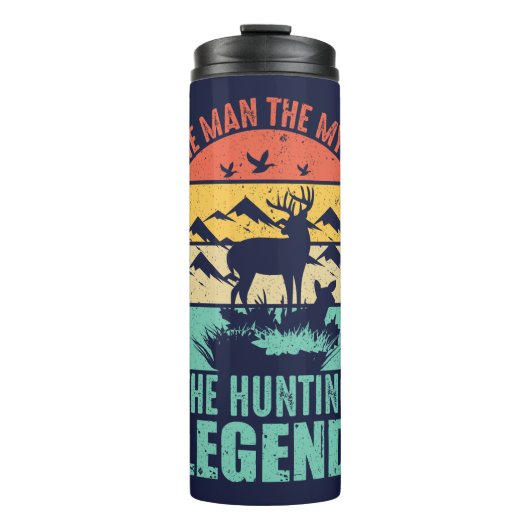 Het Man - de mythe - de jachtleger Thermosbeker (Voorkant)