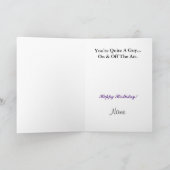 Het Man, de mythe, de Legend Ham Radio Kaart (Binnen)