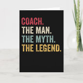 Het Man de mythe de legendarische grappigheid Kaart (Voorkant)