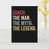 Het Man de mythe de legendarische grappigheid Kaart (Gele Bloem)