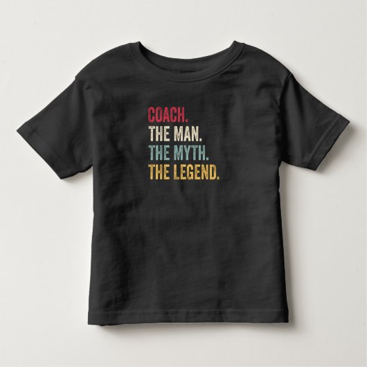 Het Man de mythe de legendarische grappigheid Kinder Shirts (Voorkant)