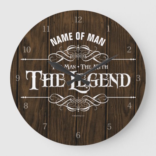 Het Man, de mythe, de legendarische grote klok (Voorkant)