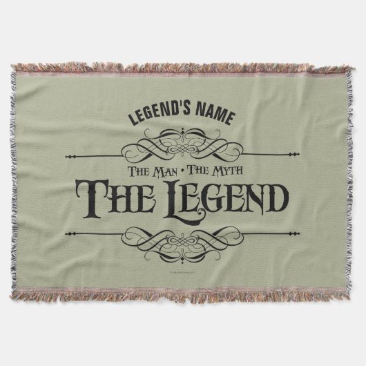 Het Man, de mythe, de legendarische mand Deken (Voorkant)