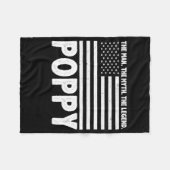 Het Man de mythe de legendarische opa Fleece Deken (Voorkant (Horizontaal))