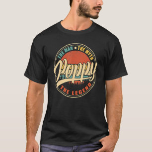 Het Man de mythe de legendarische  retro Fa T-shirt