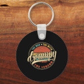 Het Man de mythe, de legendarische  retro Sleutelhanger (Voorkant)