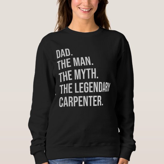 Het Man de mythe, de legendarische timmer Trui (Voorkant)
