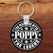 Het Man de mythe de legendarische Vaderdag Sleutelhanger (Voorkant)