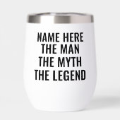 Het Man de mythe de legende (Achterkant)