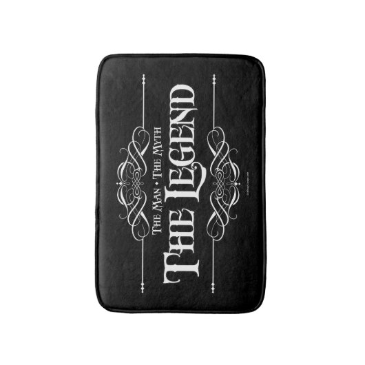 Het Man, de mythe, de legende Badmat (Voorkant Verticaal)