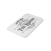 Het Man, de mythe, de Legende Bath Mat (Gekanteld)