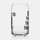 Het Man de mythe de legende Blikvorm Glas (Rechts)