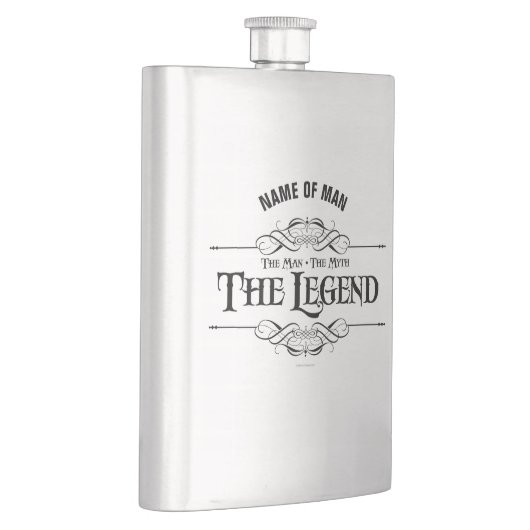 Het Man, de mythe, de legende Flacon (Rechts)