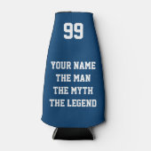 Het man de mythe de legende fles koelers flesjeskoeler (Voorkant)