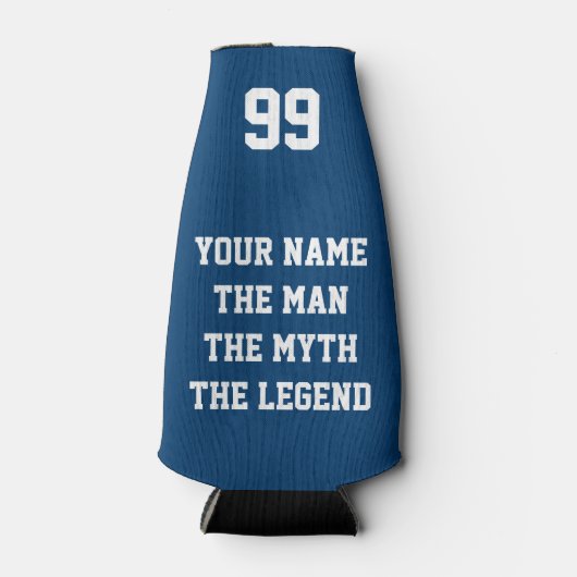 Het man de mythe de legende fles koelers flesjeskoeler (Voorkant)