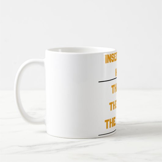 Het man, de mythe, de legende gepersonaliseerde mo koffiemok (Links)