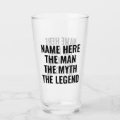 Het Man de mythe de legende Glas (Voorkant)