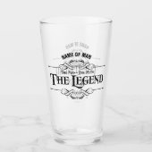 Het Man, de mythe, de legende Glas (Voorkant)