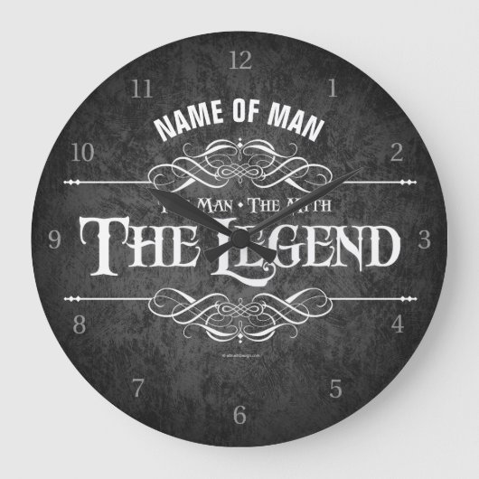 Het Man, de mythe, de legende Grote Klok (Voorkant)