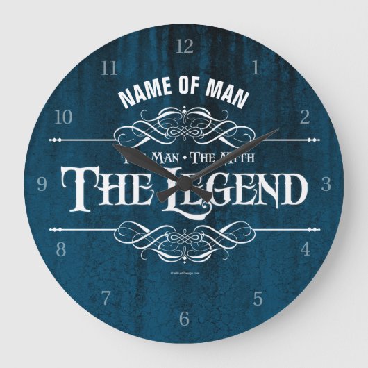 Het Man, de mythe, de legende Grote Klok (Voorkant)