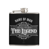 Het Man, de mythe, de legende Heupfles (Voorkant)