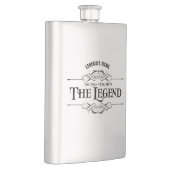 Het Man, de mythe, de legende heupfles (Rechts)