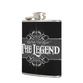 Het Man, de mythe, de legende Heupfles (Links)