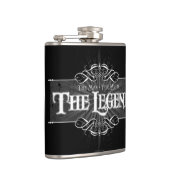 Het Man, de mythe, de legende Heupfles (Rechts)