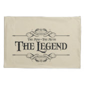 Het Man, de mythe, de legende Kussensloop (Achterkant)