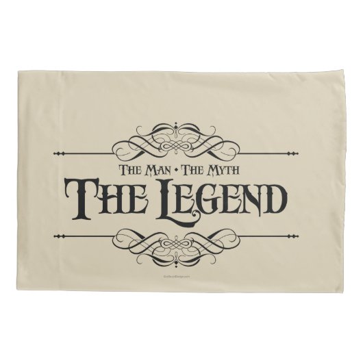 Het Man, de mythe, de legende Kussensloop (Achterkant)