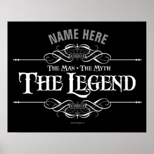 Het Man, de mythe, de legende Poster